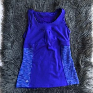 athleta purple tank